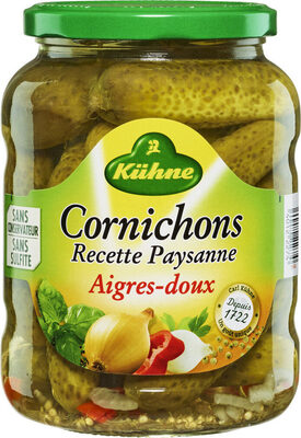 Cornichons aigres-doux Recette Paysanne - Produkt - fr