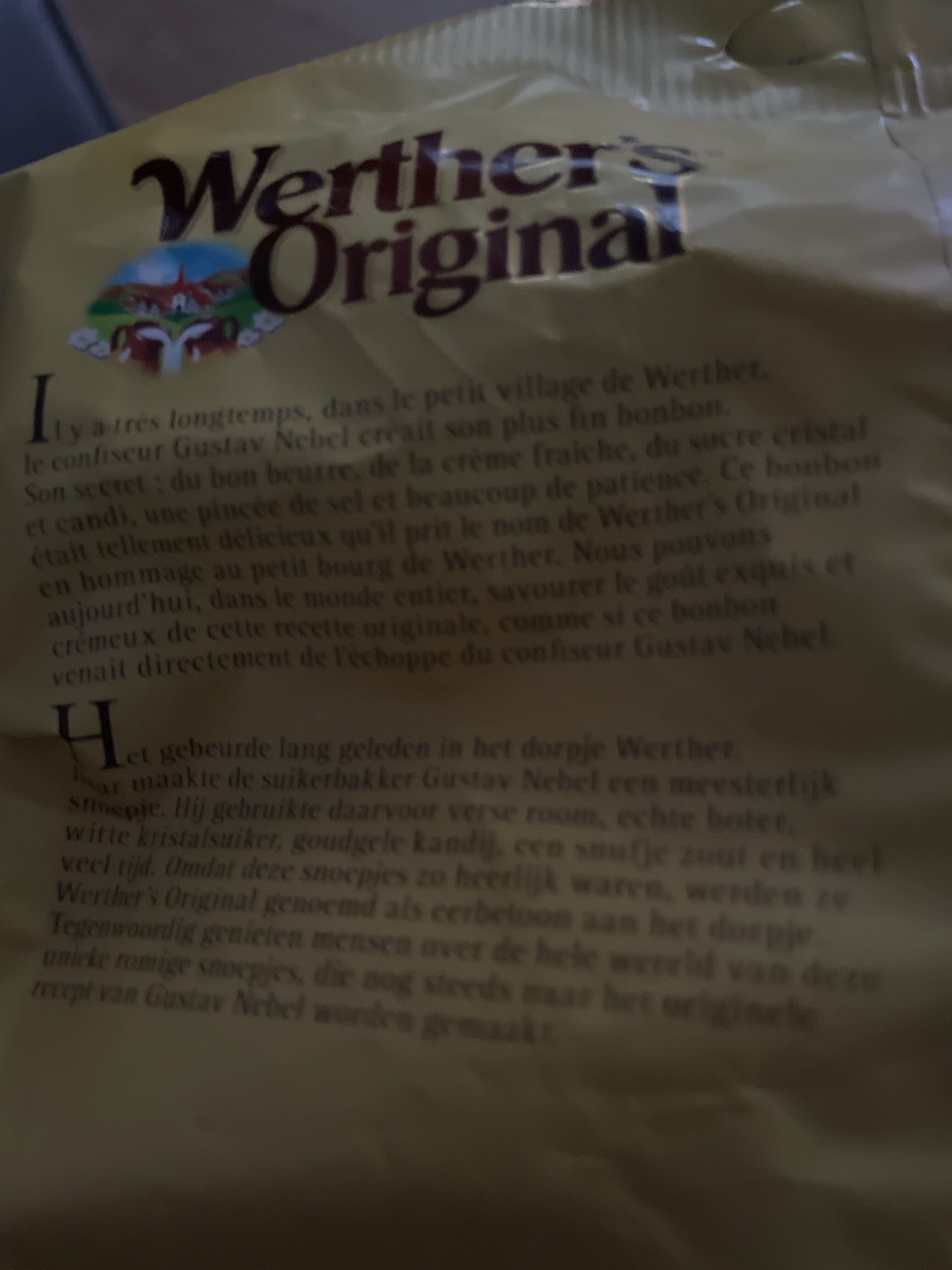Werther's Original - Nährwertangaben - fr