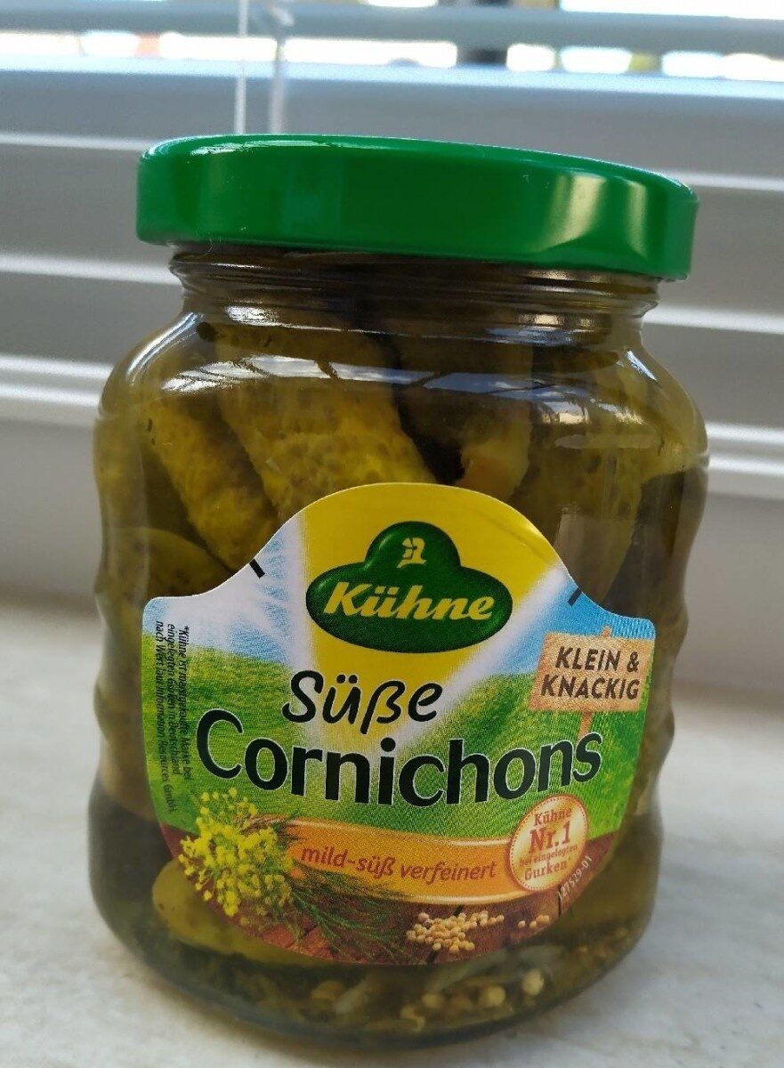 Süße Cornichons - Produkt