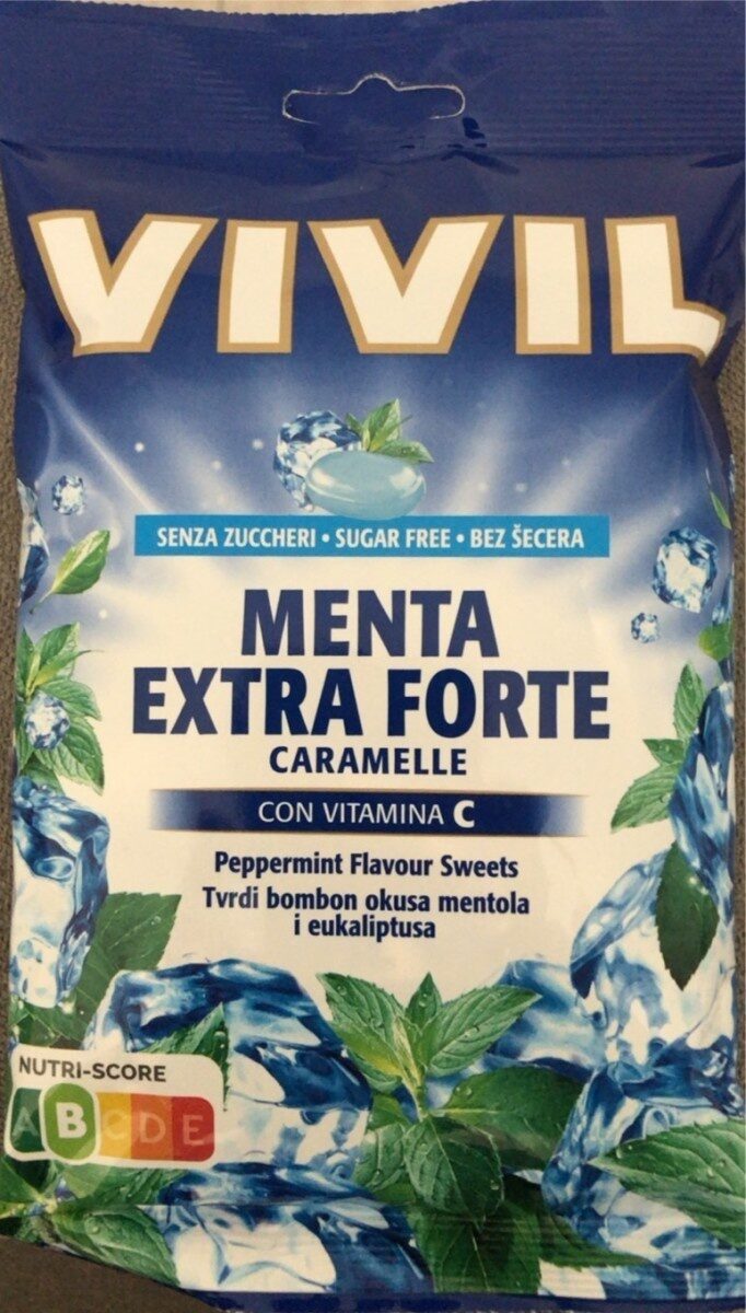 Caramelle menta extra forte con vitamina C - Prodotto