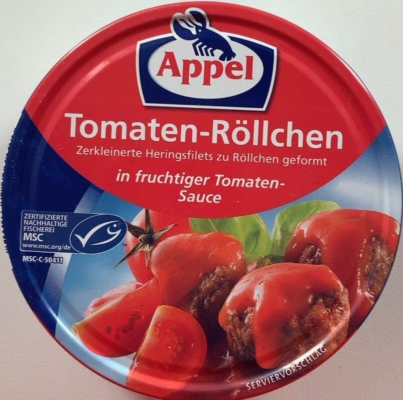 Heringsfilet Tomaten-Röllchen - Produkt - de
