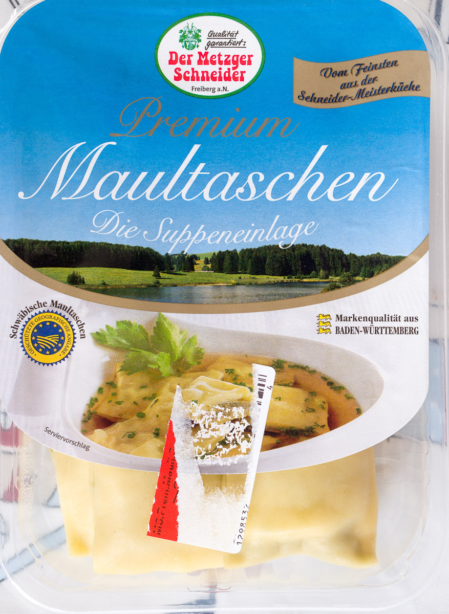 Premium Maultaschen Die Suppeneinlage - Product - de