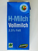 H-Milch Vollmilch 3,5 % Fett - Produkt