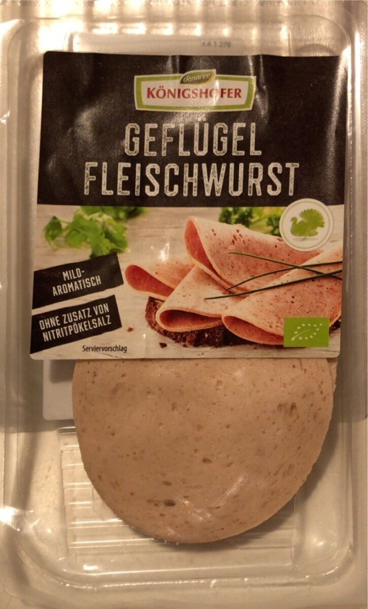 Geflügel Fleischwurst - Produkt - en