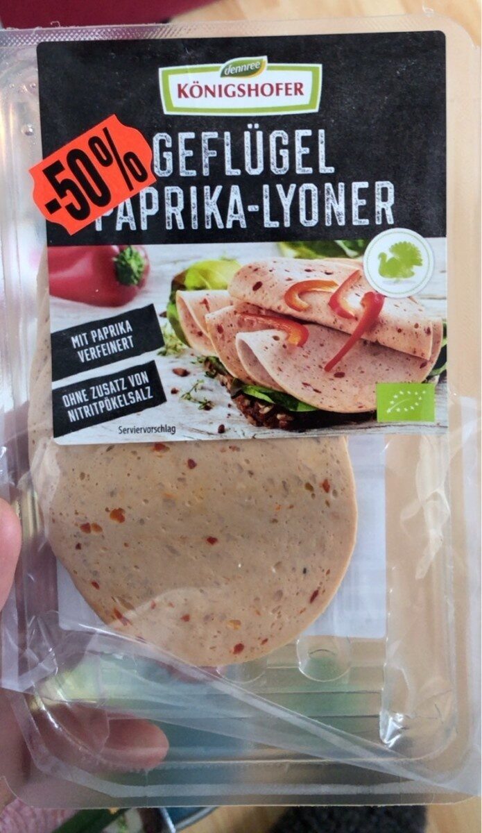Geflügel Paprika Lyoner - Produkt