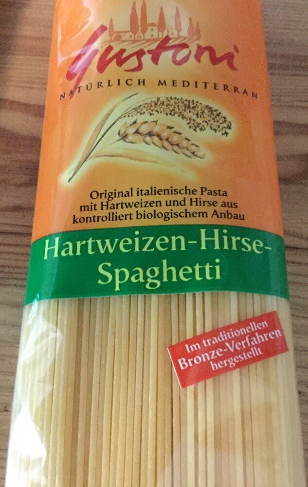 Hartweizen-Hirse-Spaghetti - Produkt