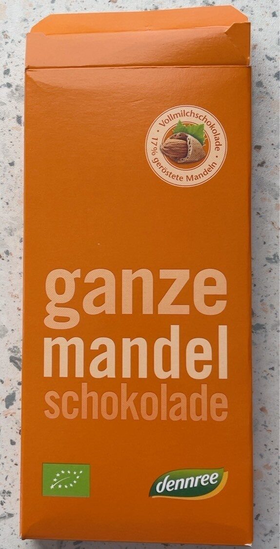 Ganze Mandel Schokolade - Produkt