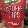Kartoffel Chips Paprika dennree - Produkt