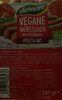 Vegane Würstchen auf Seitanbasis - Product