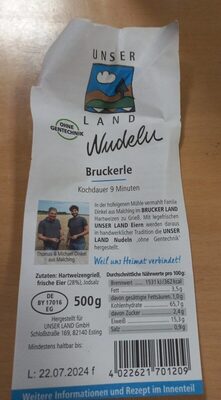 Bruckerle Nudeln - Produkt - en