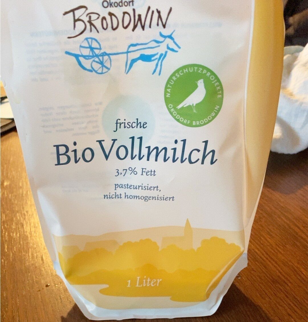 Bio Vollmilch - Produkt