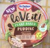 Plant-based pudding chocolate - Produit
