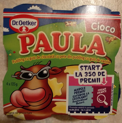 Paula pudding cu gust de ciocolata și vanilie - Product