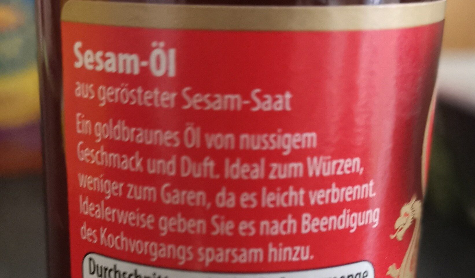 Sesam-Öl - Ingredients - de