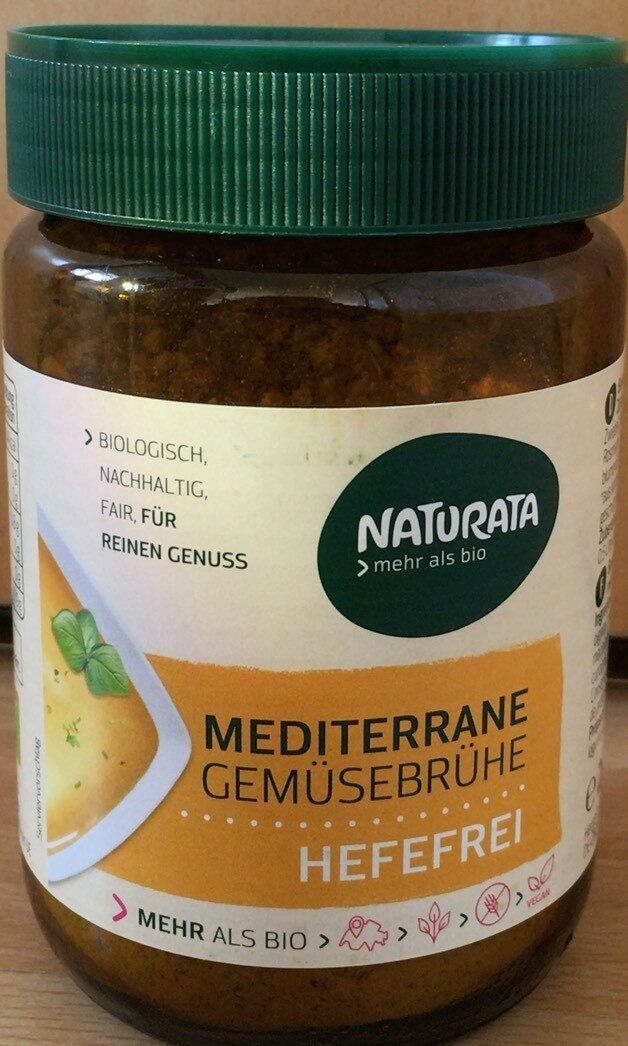 Mediterrane Gemüsebrühe Hefefrei - Product - fr