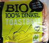 Bio 100% Dinkel Toastbrot - Produkt