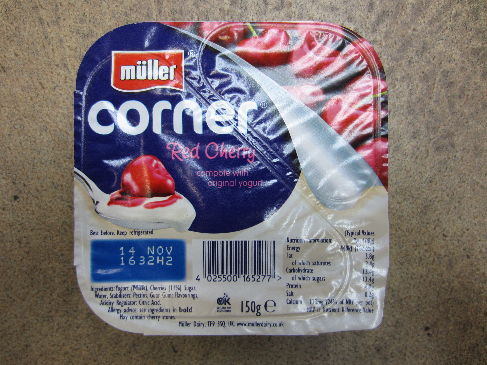 Muller Corner Fruit Cherry 150G - Product