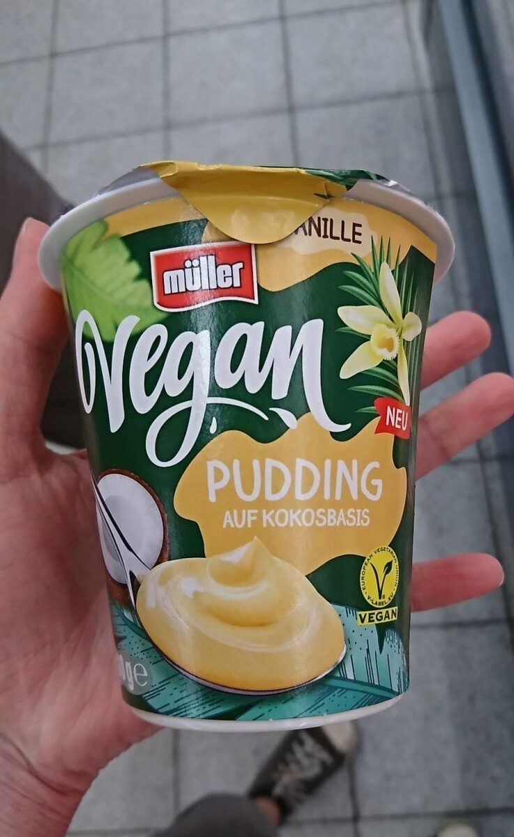 Vegan Pudding auf Kokosbasis Vanille - Produkt