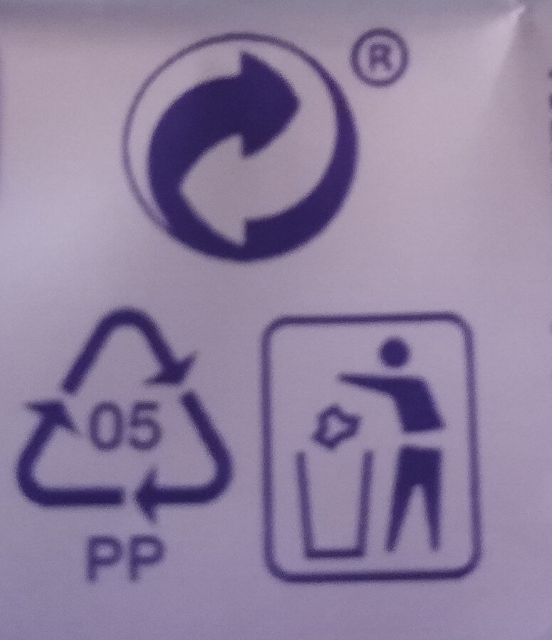 Milka Broken Hazelnut - Recycling instructions and/or packaging information