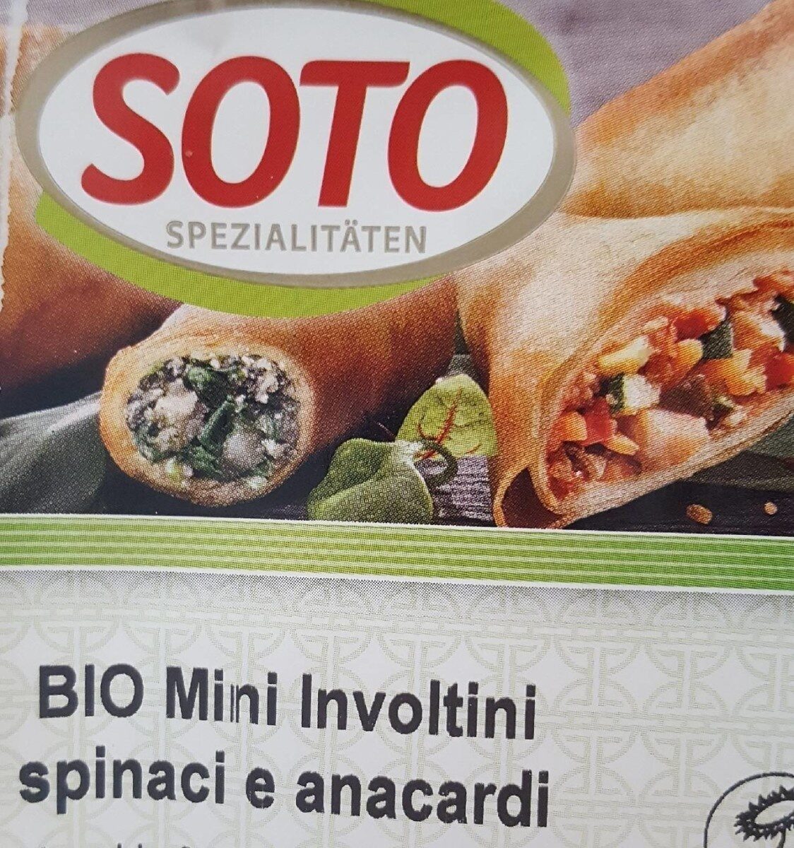 Mini involtini spinaci e anacardi - Product - it