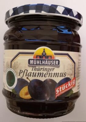 Thüringer Pflaumenmus, stückig, mit Fruchtstücken - Produkt