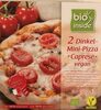 2 Dinkel-Mini-Pizza „caprese“ vegan - Produkt