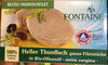 Heller Thunfisch, ganze Filetstücke, in Bio-Olivenöl - Prodotto