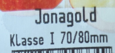 Apfel Jonagold - Zutaten
