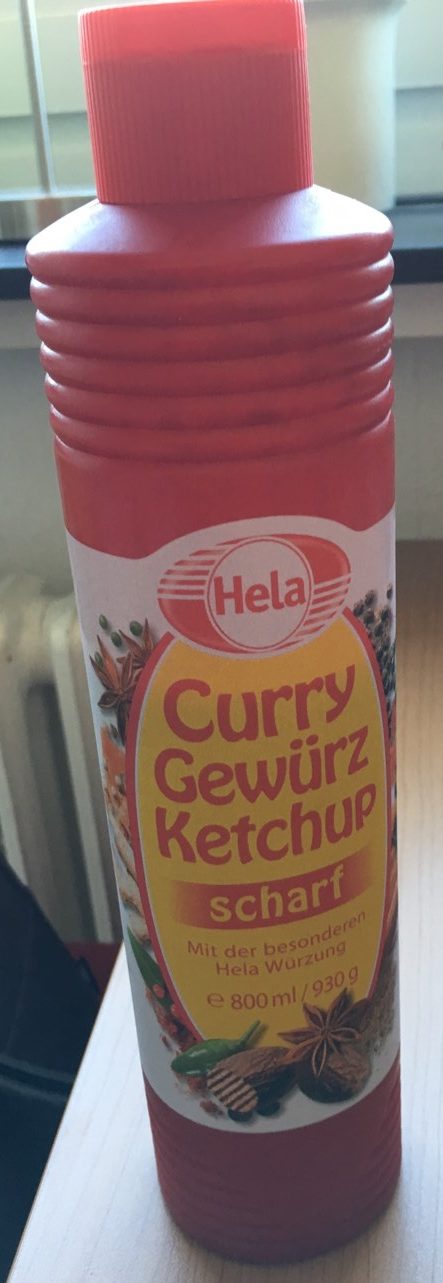 Ketchup - Curry scharf - Produkt