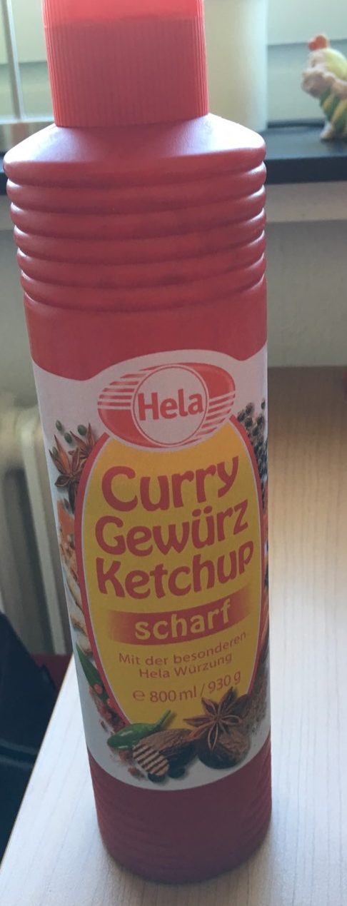 Curry Gewürz Ketchup Scharf - Product - fr