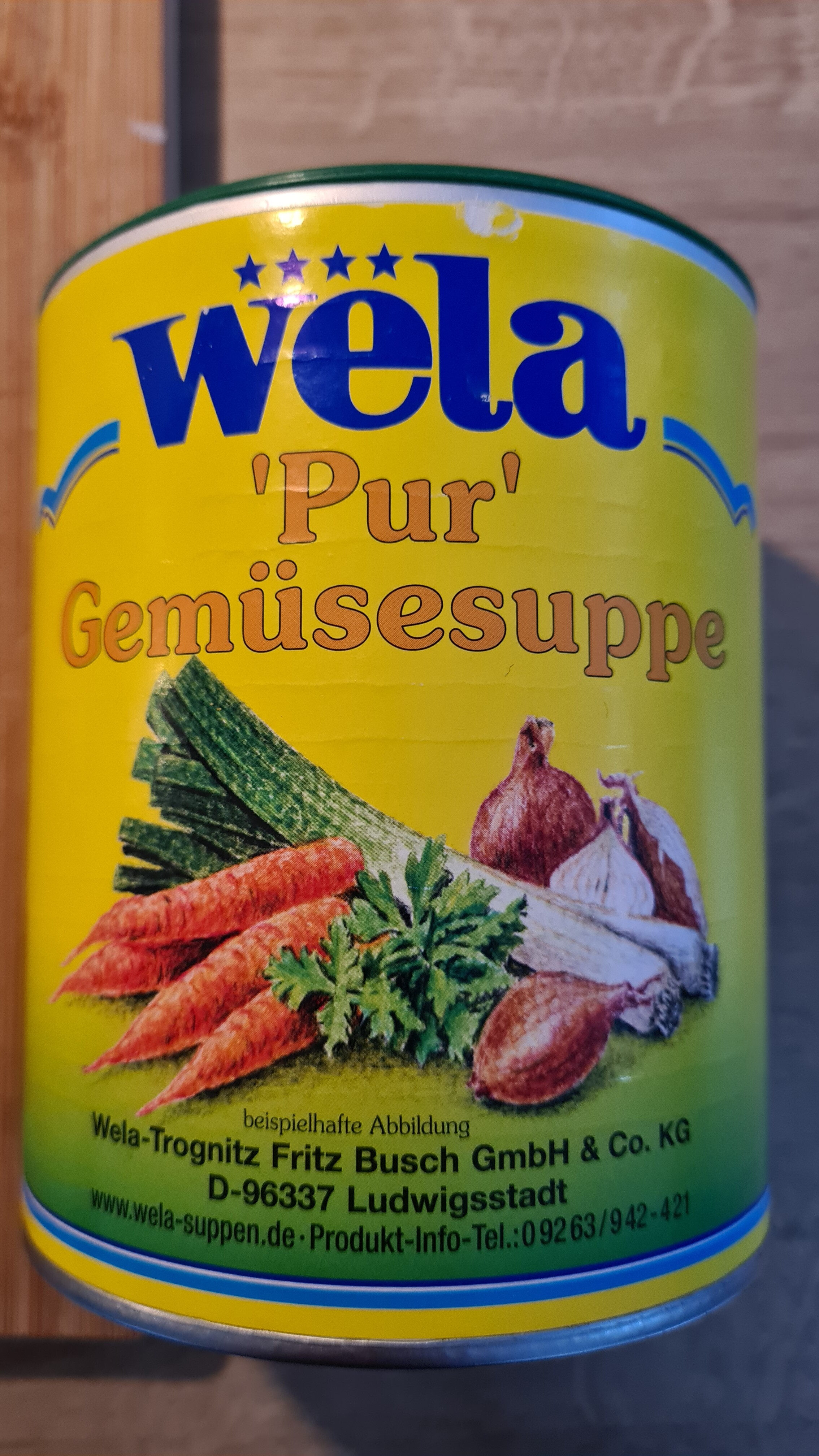 pur Gemüsesuppe - Product