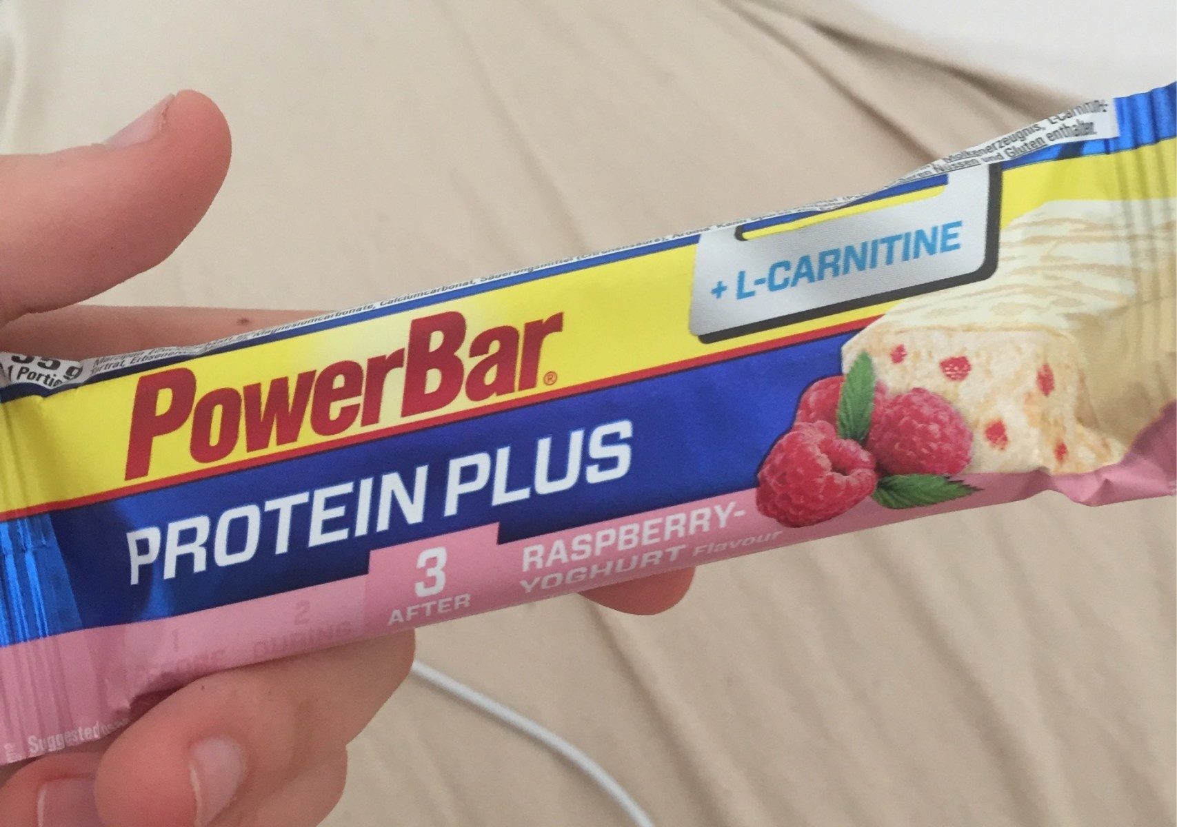 Barre Powerbar Protéine Plus + L-carnitine 35G - Producte - fr