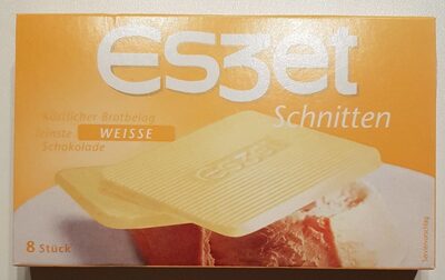 Eszet Schnitten, weiße Schokolade - Product - de