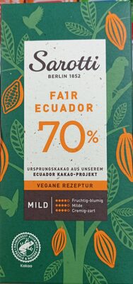 Fair Ecuador 70% - Prodotto - de
