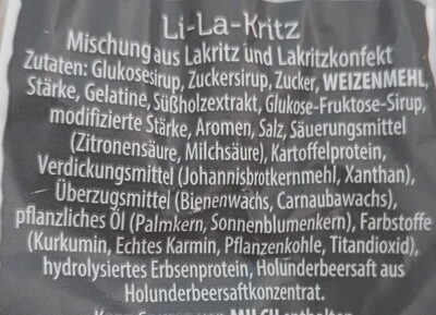 Li-La-Kritz - Ingredients - de