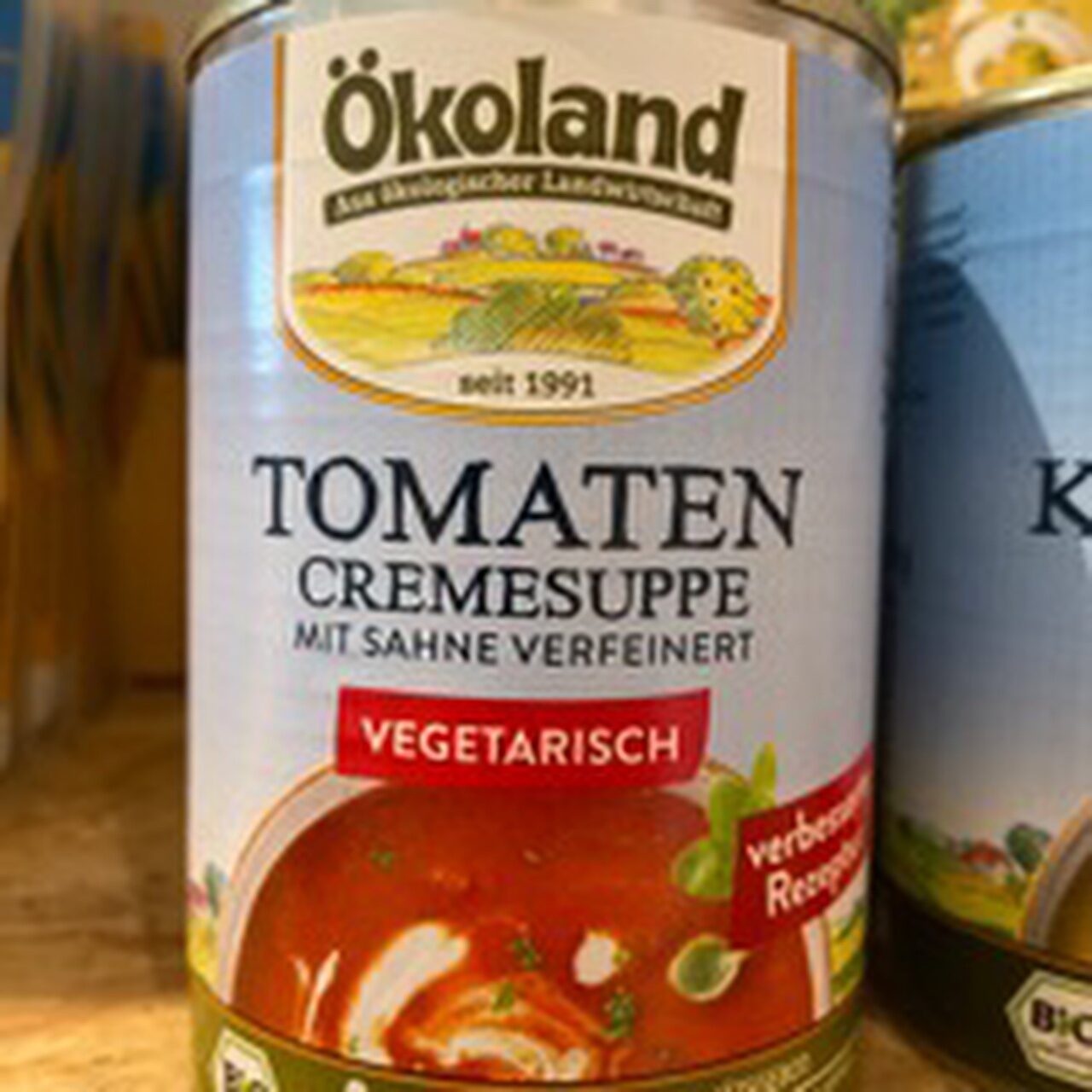 Tomaten Cremesuppe vegetarisch - Produkt