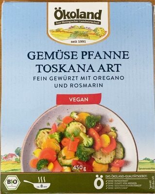 Gemüsepfanne Toskana Art - Produkt