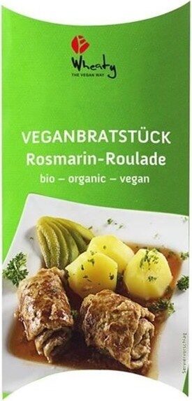 Wheaty Veganbratstück Rosmarin Roulade - Produkt - fr