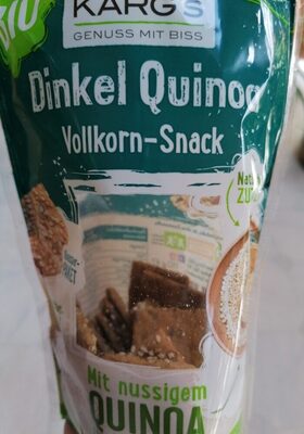 Dinkel Quinoa Vollkorn-Snack - Produkt