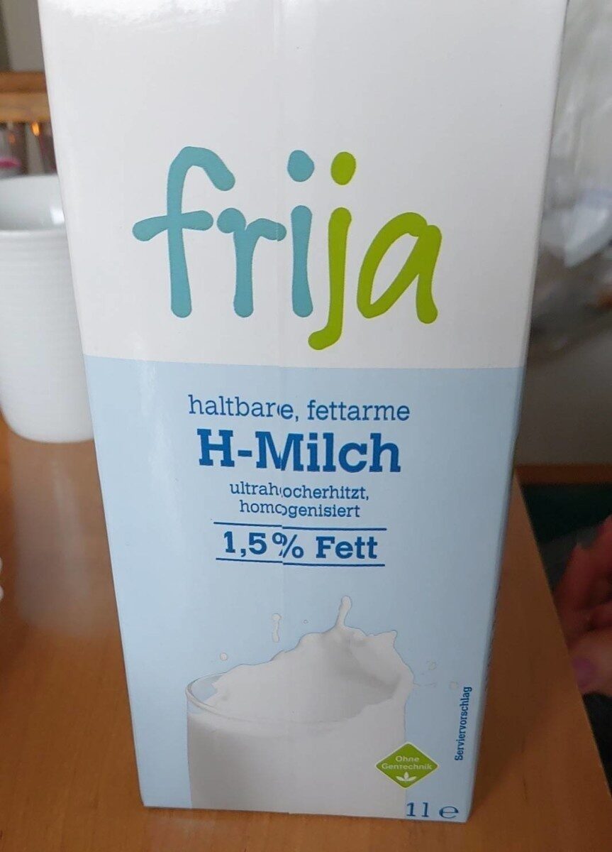 haltbare, fettarme H-Milch, 1,5 % Fett - Produkt - de