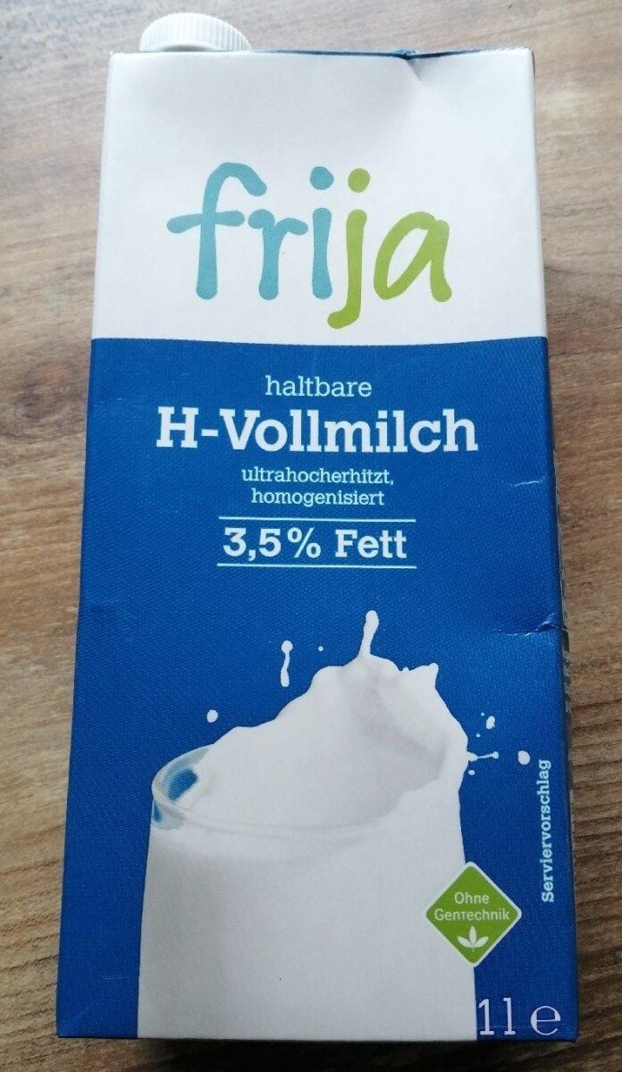 haltbare H-Vollmilch - Produkt