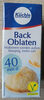 Back Oblaten, d40mm - Produkt