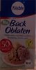 Back Oblaten - Produkt