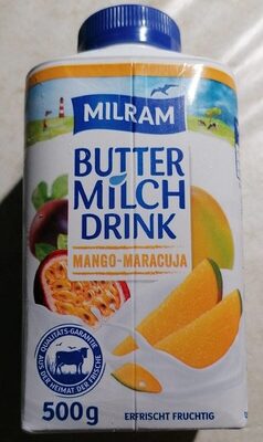 Buttermilch Drink Mango-Maracuja - Produkt - de