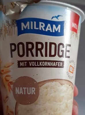 Porridge mit Vollkornhafer Natur - Product