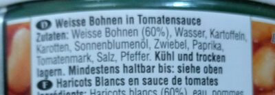 Bohnen - Weisse Bohnen in Tomatensauce - Ingrédients - de