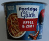 Porridge glück apfel und zimt - Product