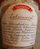 Leberwurst - Product