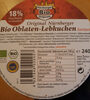 Bio Oblaten-Lebkuchen - Product
