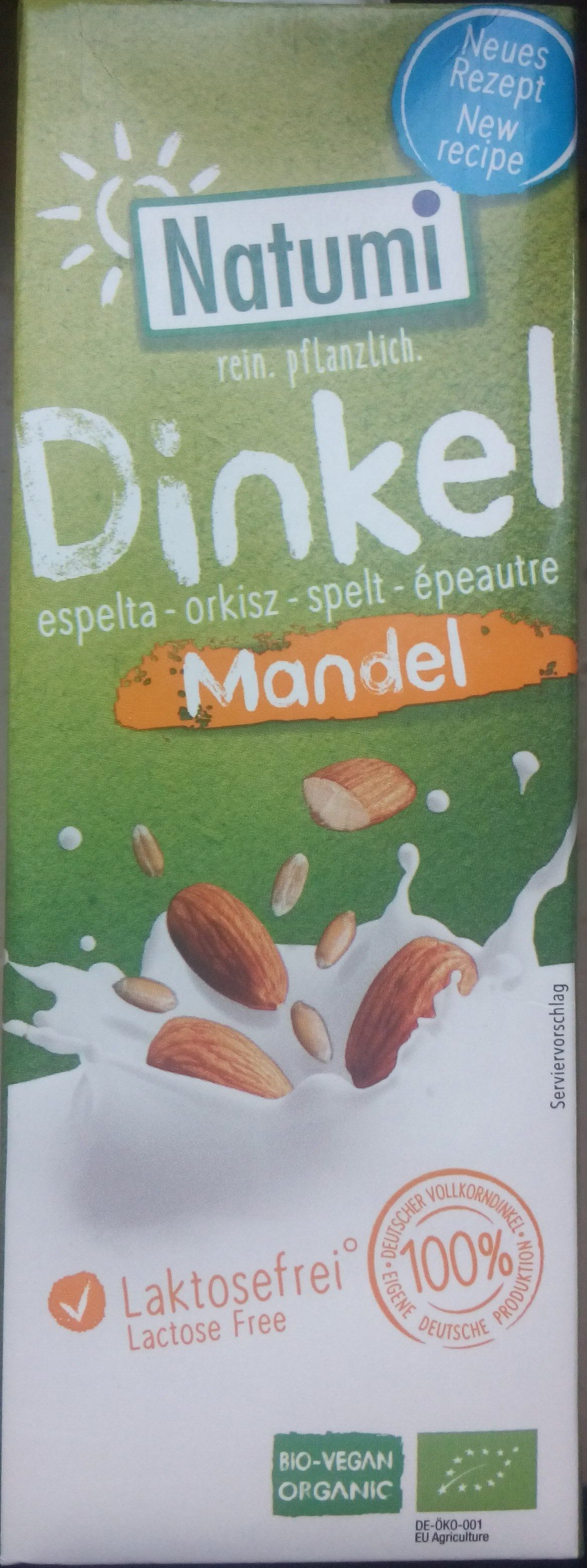 Dinkel Mandelmilch - Produkt